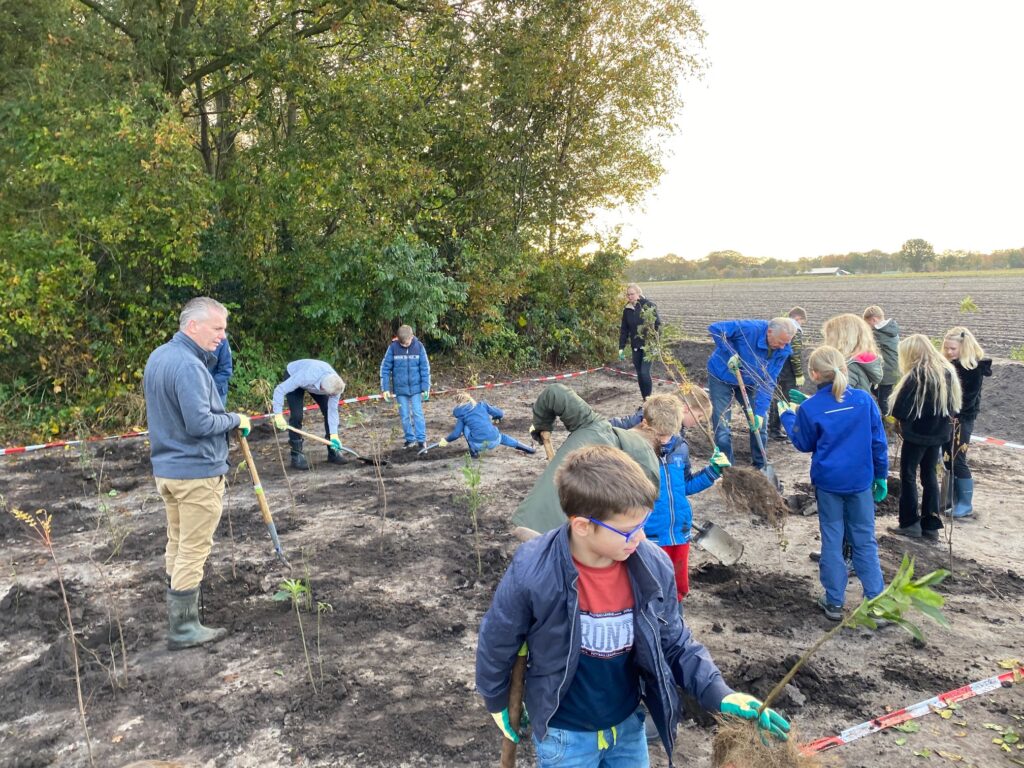 Recordaantal bomen en struiken geplant in Drenthe